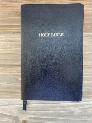 Holy Bible KJV Ultra Thin Reference Bible Cornerstone Publishers Small Print-image