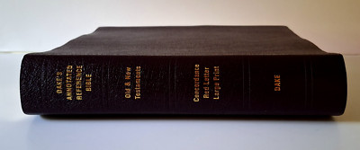 Dake's Annotated Reference Blble Large Print Edition Leather-image