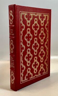 Easton Press LOVE AND MARRIAGE Bill Cosby Signed 1st Edition 1989-image