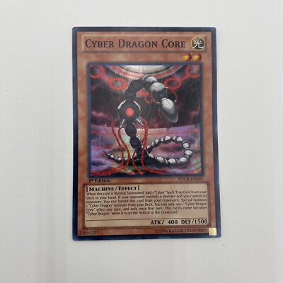 Yu-GI-Oh! TCG 1st Edition Cyber Dragon Core Near Mint SDCR-EN001-image