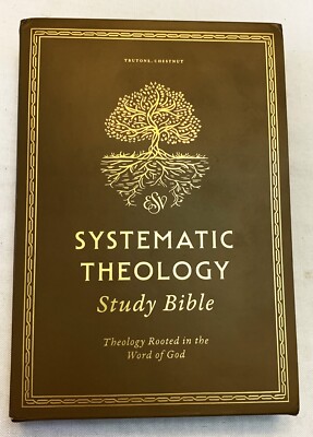 Systematic Theology Study Bible ESV Trutone Imitation Leather Chestnut Crossway-image