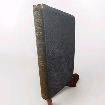 Rare Holy Bible Scofield References 1917 Oxford US Edition Leather Binding-image