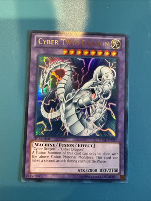 Cyber Twin Dragon SDCR-EN037 Cyber Dragon Revolution 1st Edition-image