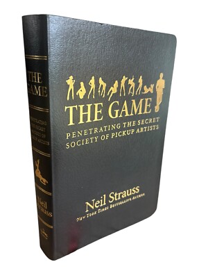 The Game Secret Society Pickup Artists Neil Strauss Leatherette First Edition-image