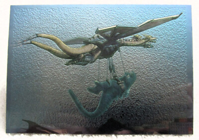 1996 JPP / Amada Toho Mecha King Ghidorah Godzilla Chromium Trading Card #33-image