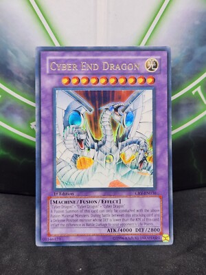 Yugioh Cyber End Dragon CRV-EN036 Ultra Rare 1st Edition NM-image