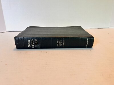 HOLY BIBLE King James Reference Edition Nave's Study Bible by Southwestern 1978-image