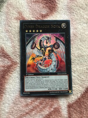 YU-GI-OH! CYBER DRAGON NOVA - SDCR-EN038 - ULTRA RARE (1ST EDITION NM/M)-image