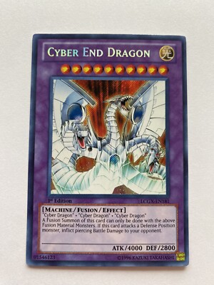 Cyber End Dragon - LCGX-EN181 - Secret Rare - 1st Edition - YuGiOh-image