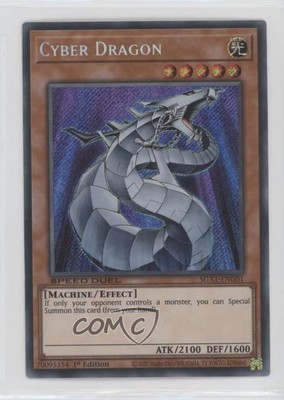 2022 Yu-Gi-Oh! Speed Duel GX: Academy Box 1st Edition Cyber Dragon o1h-image