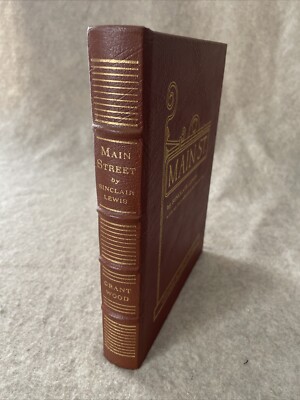 Easton Press Famous Editions Main Street by Sinclair Lewis NEAR MINT SB-image