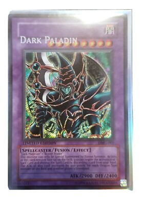 MISPRINT Dark Paladin DMG-001 Limited Edition Moderately Played -image