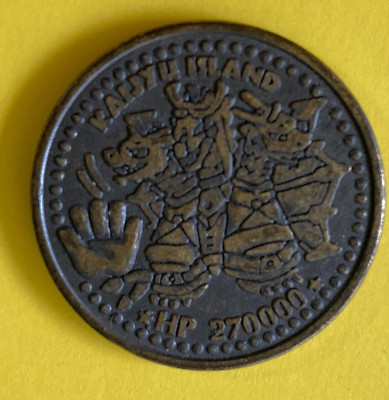 King Ghidorah Kaijyu Island Monster Godzilla Medal Japanese very rare F/S-image