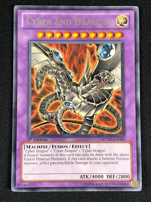 YUGIOH CYBER END DRAGON RYMP-EN060 1ST RARE (NM)-image