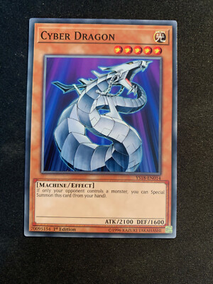 Cyber Dragon - YS18-EN014 - Yu-Gi-Oh Card - Codebreaker N/M-image