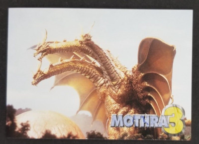 Mothra 1998 Japanese Film Monster Card #12 (NM)-image