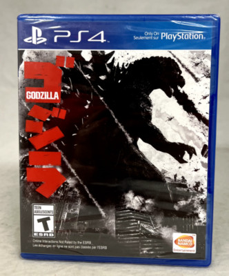 Godzilla PlayStation 4, 2015 Brand New Y- Factory Sealed - Some Tears RARE-image