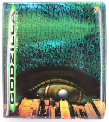 1998 Inkworks Godzilla Premium Trading Card 3 Ring Binder-image