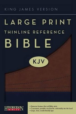 Hendrickson Publishers KJV Thinline Reference Bible (Leather Bound)-image