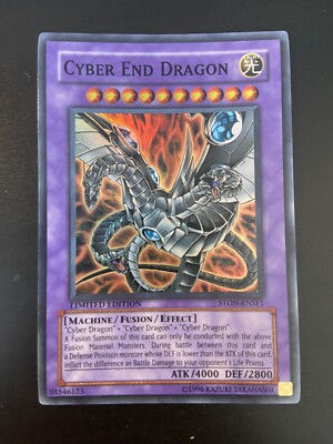 YuGiOh! Cyber End Dragon (STON-ENSE1) Limited Edition - Super Rare - NM/M-image