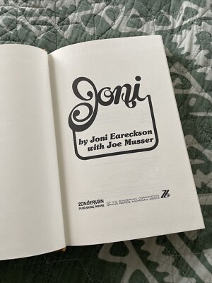 HC Book Joni by JONI EARECKSON 1976 Zondervan Christian Inspiration Faux Leather-image