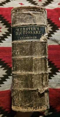 An American Dictionary of the English Language by Noah Webster. 1852 edition-image