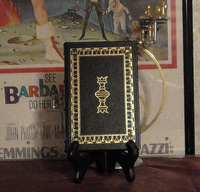 ANATOLY KARPOV SIGNED - KARPOV ON KARPOV EASTON PRESS 1st Edition LEATHER CHESS-image