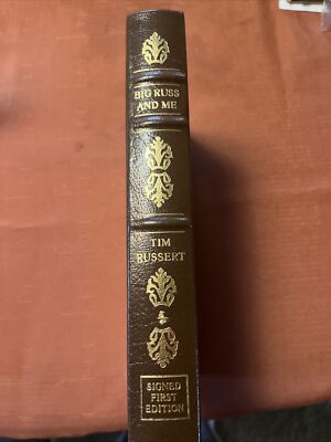 Big Russ and Me, Tim Russert, Easton Press, Signed First Edition-image