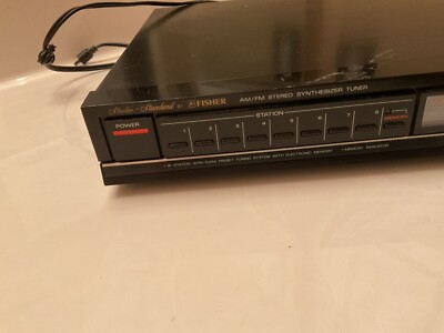 Vintage Studio Standard by Fisher  AM/FM Stereo Synthesizer Tuner ~ Model FM-271-image