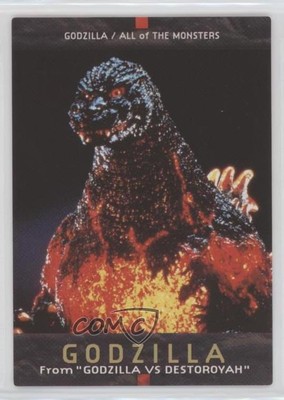 1996 Bandai Carddass Godzilla All of The Monsters Godzilla #64 0b67-image