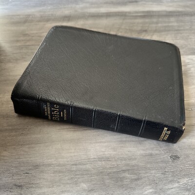 The New Chain Reference Bible (Thompson) KJV 1964 Black Leather BB Kirkbridge-image