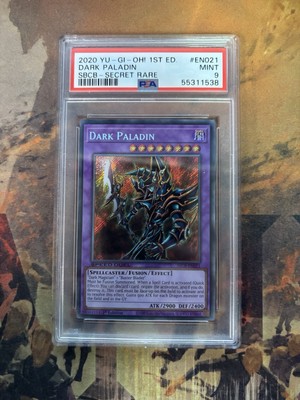 2020 Dark Paladin 1st Edition SBCB-EN021 PSA 9-image