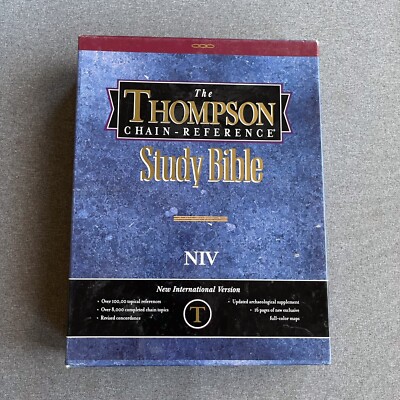The Thompson Chain-Reference Bible SECOND IMPROVED EDITION New International Ver-image