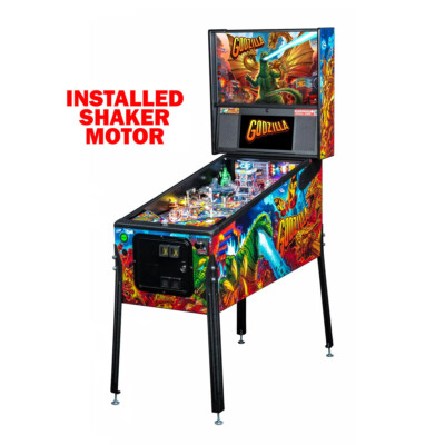 Stern Godzilla Premium Pinball Machine with Installed Shaker Motor-image