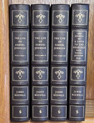 James Boswell, The Life of Samuel Johnson LL.D. 3 Volumes; Tour to the Hebrides-image