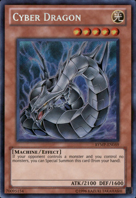 Cyber Dragon secret rare RYMP-EN059 Yugioh-image