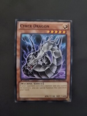 Yugioh Cyber Dragon DP04-EN001 Rare Alternate Art 1st Edition LP-image