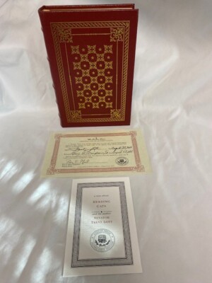 Easton press, Signed 1st edition 