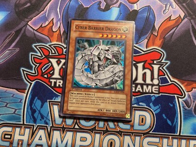 Cyber Barrier Dragon SOI-EN006 1st Super Rare NM Yugioh Card-image