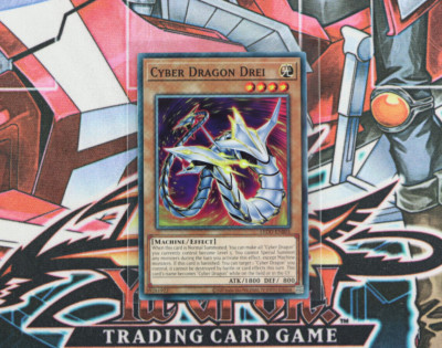 YuGiOh Cyber Dragon Drei LEDD-ENB03 Common-image