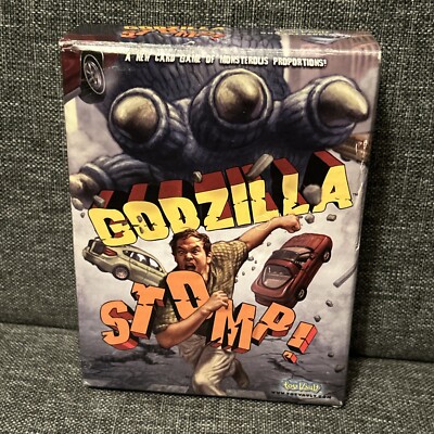 TOY VAULT Godzilla Stomp! Card Game 2010 Toho Pre-owned Complete Rare-image