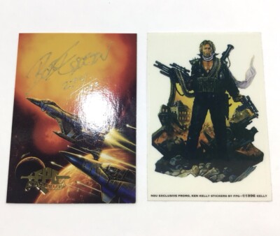 FPG 1995 Bob Eggleton Fantasy Art Trading Cards Autograph Card Vintage SCI-FI-image