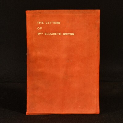 1878 The Letters of Mrs. Elizabeth Gwynn, of Swansea, 1677 First Ed. Very Scarce-image