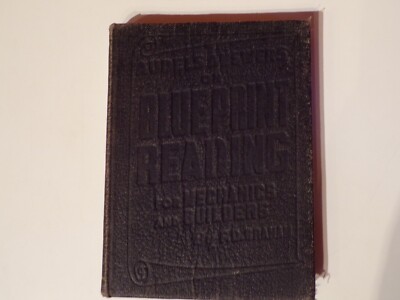 VINTAGE AUDELS ANSWERS ON BLUEPRINT READING FOR MECHANICS AND BUILDERS 1944-image