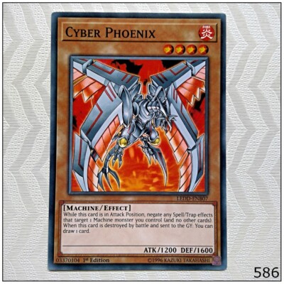 Cyber Phoenix - LEDD-ENB07 - Common 1st Edition Yugioh-image