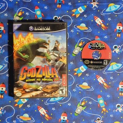 Godzilla Destroy All Monsters Melee Nintendo Gamecube No Manual-image