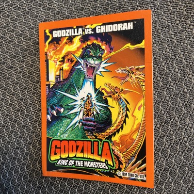 1994 Trendmasters Godzilla Vs GHIDORAH (#7) King Of The Monsters Toho Card TCG-image