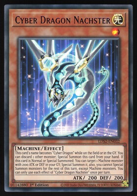 Cyber Dragon Nachster - LDS2-EN032 - PURPLE Ultra Rare - Yugioh-image