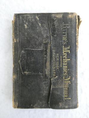 Oliver Byrne THE MECHANICS' MANUAL 1856 J. M. Fairchild & Co., NY Leather-image