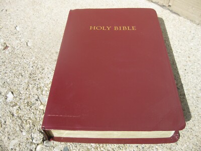 Holy Bible NJKV Giant Print Center Column Reference Sim Leather-image